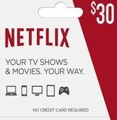 $30 Netflix